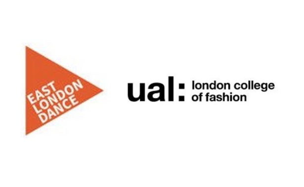 East London Dance logo and London College of Fashion logo