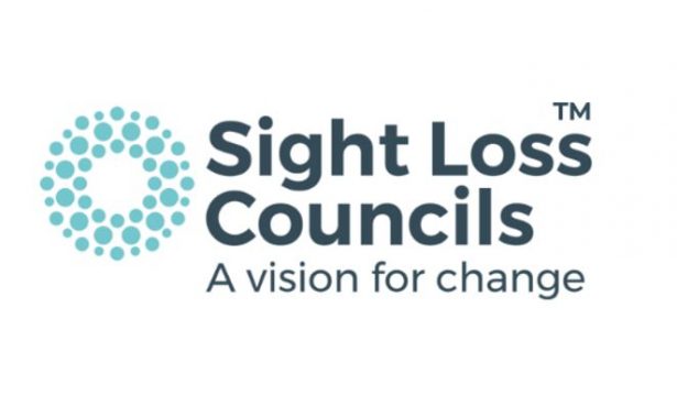 Sight Loss Councils logo - A vision for change