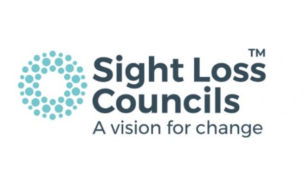 Sight Loss Councils logo - A vision for change