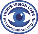 Herts Vision Loss logo - hertsvisionloss.org.uk