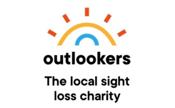 Outlookers logo - The local sight loss charity.