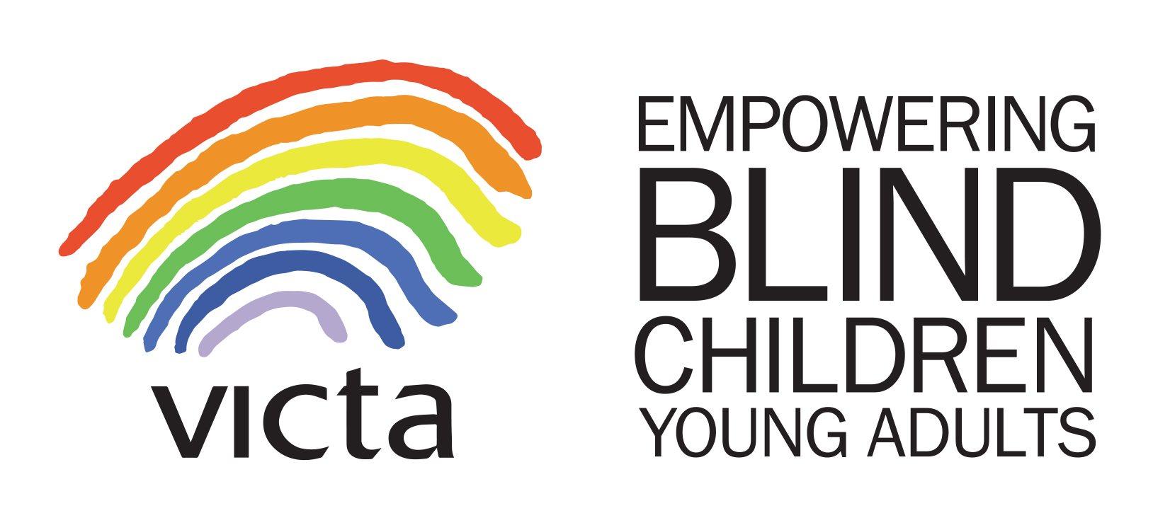 Victa, empowering blind children you adults logo